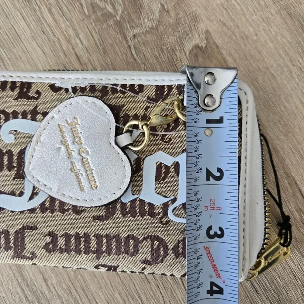 Juicy Couture canvas brown‎ wallet